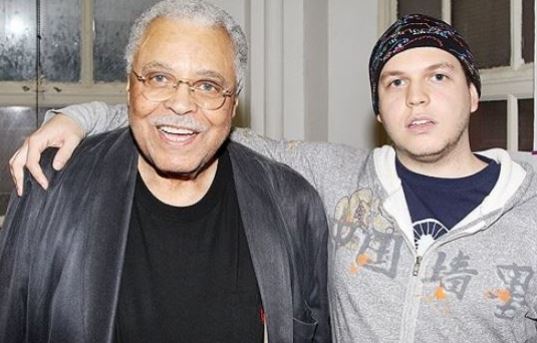 Flynn Earl Jones with his father James Earl Jones